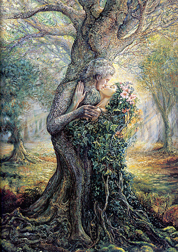 The Dryad and the Tree Spirit
